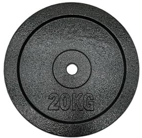 Chase Fitness Cast Iron Weight Plates 2.5-20kg For 1 Dumbbell Weight Lifting (20kg x 1)