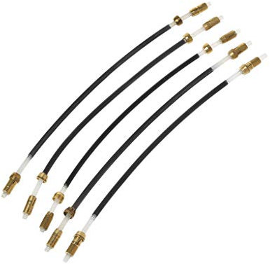 S-TROUBLE 5 Pezzi Corda per Coda di Violino 4/4 Nylon Regolabile Ricambio