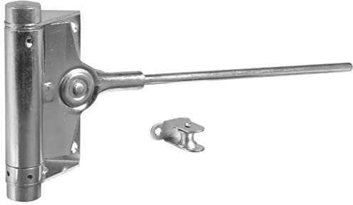 Türschließer Feder | Edelstahl | 40 kg | 60 kg | Federkraftschließer Stangentürschließer Torschließer (Türen bis 60 kg)