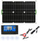 Kit Solaire ENERGETIC 180W pour Camping-Car RV avec Contrôleur 50A, USB, USB-C, Noir, 12V/24V, 5A, 784.5g