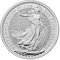 1 oz Britannia 2025 Silbermünze Silber 999 Feinsilber King Charles in Münzkapsel