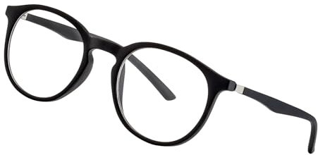 LEXXOO - Stilvolle Lesebrille in +1,0 Dioptrien in Schwarz - Klare Sicht dank hochwertiger Gläser – Leichtes und modernes Design - Fertiglesebrille für angenehmes Lesen und Arbeiten