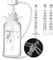 TheGreen Enema Clistere Per La Pulizia Intestinale - Clisteri Per Lo Svuotamento Intestinale Per Uomini E Donna (330ML-3 NOZZLES) Rosa, Silicone