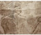 decomonkey - Papier Peint Panoramique Adhésif Abstrait 441x315 cm - Stickers Muraux Chambre Déco XXL Autocollant Panoramique - Beige marron blanc - Afrique egypte pharaon sculpture en pierre