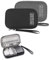 VIKY 2 Stück Kabeltasche Organizer Klein, Kabel Organizer Reise, Kleine Tasche Organizer, Kabel Organizer Tasche, Cable Organizer Bag für Handyladekabel, Universal USB Powerbank, Kabel, SD Karte