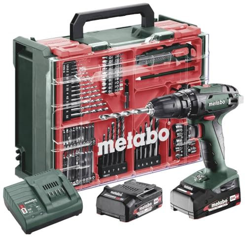 Metabo SB 18 Set 602245710 Akku-Schlagschrauber 48 Nm 18 V Anzahl mitgelieferte Akkus 2 LiHD bürstenlos, inkl. Koffer,