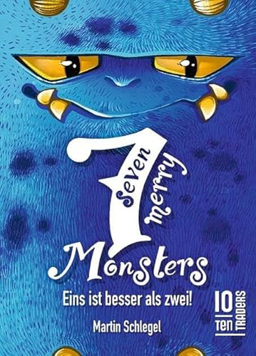 10 TEN TRADERS 7 Merry Monsters unterhaltsames Stichspiel für die ganze Familie - Familienspiel für 3-6 Spieler - für Erwachsene und Kinder ab 8 Jahren, Reise- und Mitbringspiel
