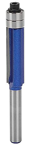 Respicefinem Doble 6×3×3 1 4 Mango de corte al Ras Router Bits Molino de Extremo de Doble Rodamiento de Fresado, corte al Ras Router Bits