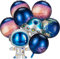 Planeten Folienluftballon 8 Stück Weltraum Luftballons Raumschiff Weltraum Deko Astronaut Luftballons für Kinder Weltraum Themen Party Geburtstagsdeko