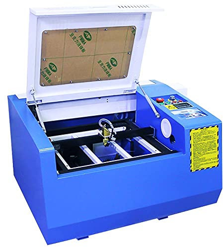 Furvveerr 50W Laser Graviermaschine CO2 400x300mm Lasergraviermaschine CO2 Laser Engraving Maschine Lasergravur Maschine,mit M2 Mainboard,Geeignet für Holz,Leder,Papier,Acryl und Andere Materialien