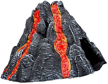 TOYANDONA 1stück Simuliertes Vulkanmodell Als Tischdekoration Realistisches Vulkanmodell Für Mikro- Für Büro Wohnräume Sammlerstück