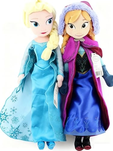 AlloFuu 2 Stück Plüschtiere Prinzessin Spielzeug Puppe Mädchen Jungen Geburtstagsgeschenke Fans Niedliche Plüschpuppe