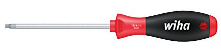 Wiha Schraubendreher SoftFinish® TORX® Tamper Resistant (mit Bohrung) mit Rundklinge (01305) T30H x 115 mm