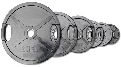 POWER EXTREME Hantelscheiben Studio Gummiert 50mm 2,5kg