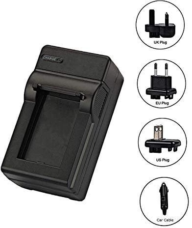 Camera Battery Charger Compatible with Sony Cyber-shots NP-BG1, NP-FG1, NPBG1 NPFG1 for DSC-W30, DSC-W35, DSC-W40, DSC-W50, DSC-W55, DSC-W55/B, DSC-W55/L, DSC-W55/P, DSC-W55DBL, DSC-W70, DSC-W80, DSC-W80/B, DSC-W80/P, DSC-W80/W, DSC-W80HDPR, DSC-W90, DSC-W90/B, DSC-W100, DSC-W110, DSC-W115, DSC-W120, DSC-W125, DSC-W130, DSC-W150, DSC-W170, DSC-W100/B, DSC-W200, DSC-W210