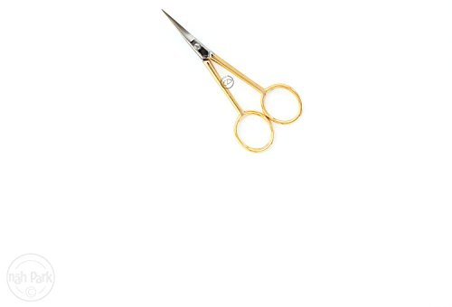 Madeira Gold Plated Curved Embroidery Scissors