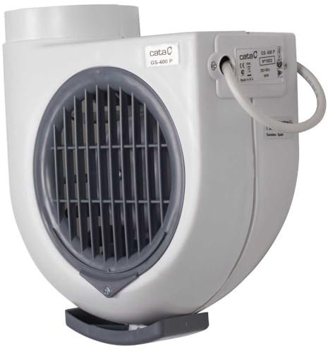 Cata Extractor de humos para cocinas Modelo GS 400 P extractor de cocina silencioso Ventilador Extractores de aire Color bl
