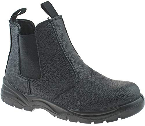 Grafters Mens Lightweight Chelsea Safety Boots