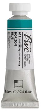 ShinHan : Premium Extra Fine Watercolour Paint : 15ml : Horizon Blue : 611