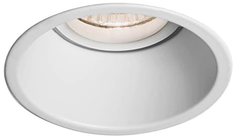 Astro Minima Round LED Indoor Downlight (Textured White), COB LED, Designed in Britain - 1249005-3 Years Guarantee