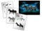 UMR-Design AS-159 Zebra Herd Airbrushschablone Step by Step Grösse XL