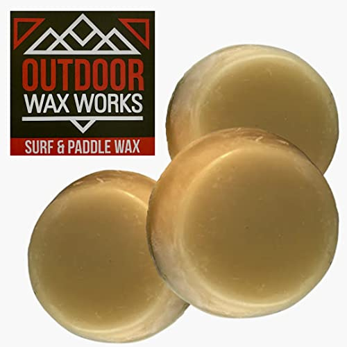 Outdoor Wax Works Eco-Friendly Surf Wax (3-Pack)