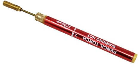 Dapetz ® Cordless Refillable Butane Gas Micro Pencil Blow Torch Soldering Iron Jewelry, This Pencil Torch Has a Variable Gas Flow Control, Accurate Heat Application & Can Be Refilled Using Lighter Gas