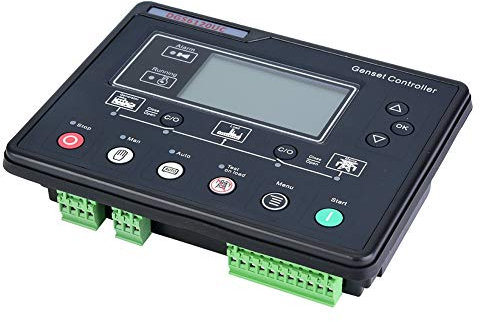 Generator Controller, DGS6110U Elektronisches Generator-Controller-Modul LCD-Display Kunststoff-Generator-Bedienfeld