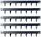 CORE EDGE Lawn Edging | Flexible Decorative Steel Edging Garden Border Edging Lawn Edging Strip Garden Border with a 65mm face height (Anthracite)