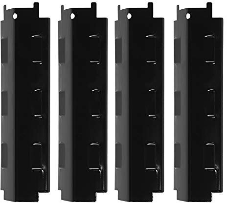 Atyhao Heizzelte - 4 Stück Grill-Heizzelte Edelstahl-Heizplattenschutz Geeignet für Charbroil-Grill-Ersatzteile