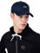 Armani Exchange Herren Essential, Embossed Logo, Cotton Twill Baseball Cap, Navy, Einheitsgröße