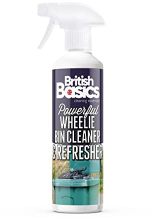 BritishBasics Wheelie Bin Cleaner and Refresher 500ml, Clear