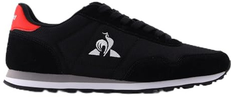 Le Coq Sportif Unisex Astra Black/Fiery Red Low-top