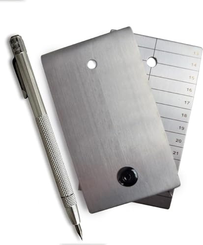 ColdTi - Titanium Bitcoin Seed Plates for Ultra-Secure Ethereum and Crypto Seed Phrase Storage (2 Plates w / 1 Scribe & Anti-Tamper Seals) - Premium Seed Phrase Metal
