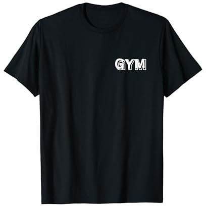 Gym Design Ihr stilvoller Begleiter für alle Kraftsportarten T-Shirt