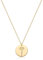 Jenosy Kette Damen Gold Kette mit Geburtsblumen Januar Personalisierte Kette mit Blume Zarte Halskette mit Nelke Anhänger Hypoallergene 18K Vergoldete Kette Modeschmuck für Frauen und Mädchen