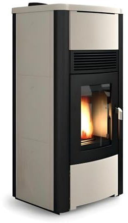 STUFE - STUFA A PELLET ACQUA/ARIA - PALAZZETTI ECOFIRE CARLA IDRO 13 kW - PALAZZETTI