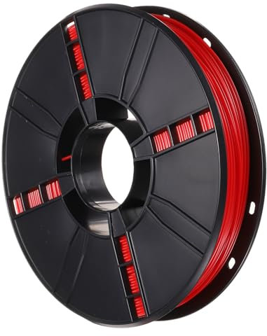 sourcing map ABS 3D-Drucker-Filament, 1,75 mm, 500 g Spule, rotes 3D-Stift-Druck-Filament für 3D-Zeichenstift-Nachfüllung, 3D-Drucker