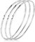 Lusofie Armreif Silber Aus Sterlingsilber Armband Silber 925 Damen– Eleganter Glänzender Stern-Armbänder Geschenk Für Mama Ehefrau Zum Valentinstag Oder Muttertag