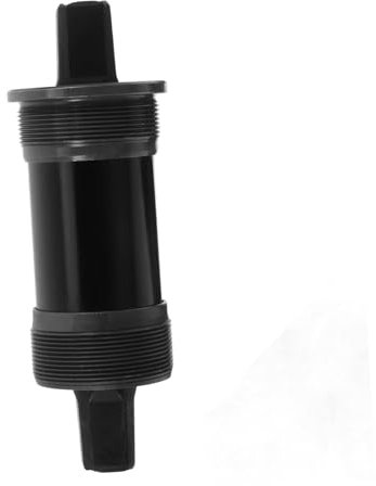 Happyyami Tretlager Fahrrad Mittelwelle Rand Fahrradlenker-Riser-montageadapter Fahrrad-frontgepäckträger Rotor Zitter Dach Mountainbike-Griffe Fahrradschrauben Pedale Roller Kohlenstoffstahl Black