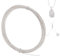 PH PandaHall 925 Silver Plated Jewellery Wire Round Wire 0.8mm Copper Wires 10m Beading Craft Wires for Beads Jewellery Making Necklace Earring DIY Crafting