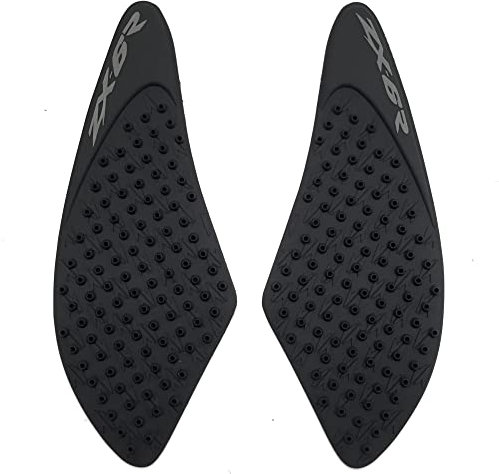 Konerstone Antiscivolo Gas Carburante Pastiglie Protector Adesivi Ginocchio Grip Trazione Laterali Pastiglie per Kawasaki Ninja ZX6R ZX-6R 2007 2008 Accessori Moto Nero 07 08