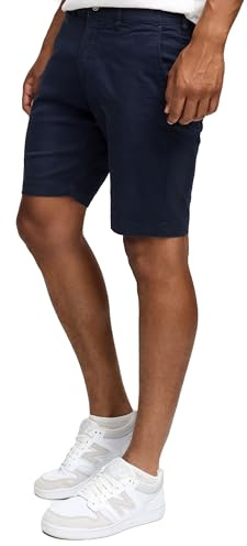Indicode Kurze Hosen Herren - Laulax - Chino Shorts für Männer aus Baumwolle - Sommer Freizeithose mit Taschen - Sportlich eleganter Look - Regular Fit - Bequemes Material mit Stretch