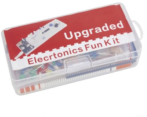 Complete Breadboard Kit with Power Module and 830 Connection Points for Electronic Projects