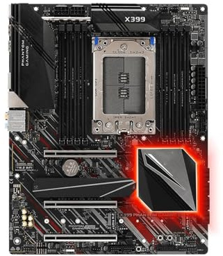 La scheda madre Fit For ASRock X399 supporta socket TR4, CPU Ryzen Threadripper serie TR 1920X, 1900X, 2950X e 1950X, DDR4 3400+ MHz, M.2 ATX scheda madre