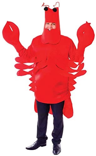 Bristol Novelty Official Forum AC926 Standard Adult Mens Lobster Costume