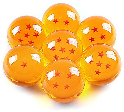 CoolChange Dragon B. Set mit Allen 7 Dragonb.s von Son Goku in Einer Sammelbox