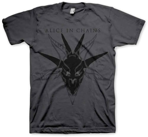 Alice In Chains Men's Skull Short Sleeve T-Shirt