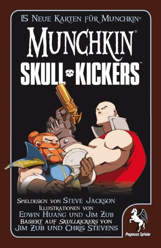 Pegasus Spiele 17163G - Munchkin Skullkickers Booster, Kartenspiele