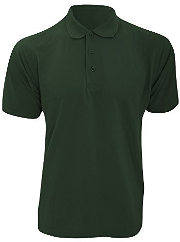 Kustom Kit Mens Klassic Superwash Short Sleeve Polo Shirt (M) (Bottle Green)